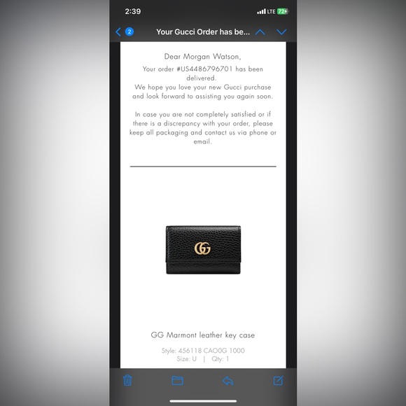 Gucci GG Marmont Key Case - Picture 7 of 7